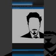 Robert Downey Jr Sketch In Three Lines Using Python Shorts Python Coding