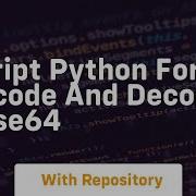 Script Python For Encode And Decode Base64