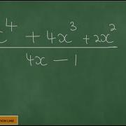 Polynomial Division Box Method Generic Rectangle Method Or Area Model