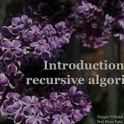 3 06 Introduction To Recursive Algorithms