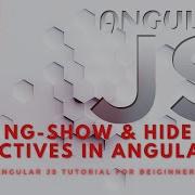 Angular JS Full Course For Beginners Ng Show And Hide Directives JavaScript Framework With HTML