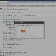 PyQt4 Python GUI 5 Tables On GUIs
