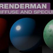 Renderman 23 PxrSurface Diffuse Specular Tutorial