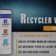 RecyclerView In Android 3 LayoutManagers OnItemClickListeners