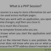 What Is PHP Session Session Variable Set Get Destroy Session Variable Gujarati