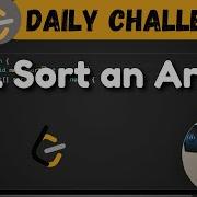 912 Sort An Array Sorting Leetcode Daily Challenge DSA Hindi