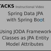 Using JODA Framework Classes As JPA Entity Model Attributes With Spring Data JPA
