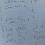 Composite Function Notation