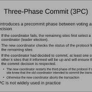 12 9 Three Phase Commit