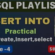 4 INSERT Statement In SQL SQL Tutorial
