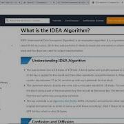 CNS Cryptography And Network Security BE IT IDEA Algorithm