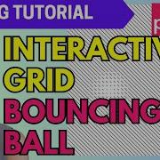 P5 Js Coding Tutorial Interactive Grid With Bouncing Ball