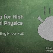 Coding For High School Physics 10 Modeling Free Fall