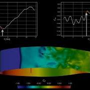 Transonic Buffet Visualizing CL Cm Around A Moving Axis With ParaView Matplotlib