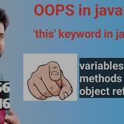 Java OOPS Class 16 This Keyword With Respect To Variables Methods And Constructors