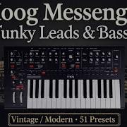 Moog MESSENGER Funky Leads Basses