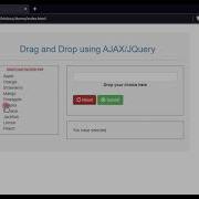 Creating Simple Drag And Drop Using JQuery UI Tutorial DEMO