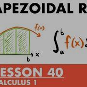 Trapezoidal Rule Calculus Lesson 40 JK Math