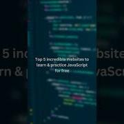 Top 5 Best Websites To Learn And Practice JavaScript Shorts Trending Javascript