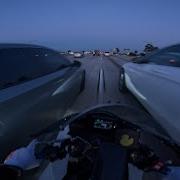 YAMAHA R1 SUNSET RIDE