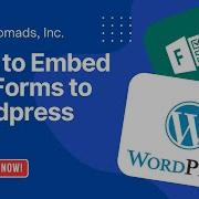 How To Embed Microsoft Forms To Wordpress