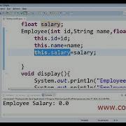 This Keyword In Java This Keyword In Java Example