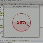 JavaFX Circular Progress Indicator 2 2 Fill Progress Indicator