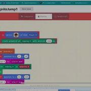 Make A Sprite Jump Lesson 1 Arcade MakeCode BeepBox