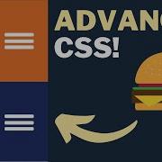Создаем ЧЕТЫРЕ варианта дизайна гамбургер меню используя ТОЛЬКО HTML и CSS