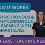 Synchronous Asynchronous Learning With SmartClass How It Works