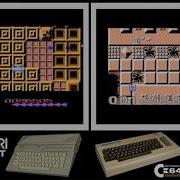 Atari 8 Bit Vs C64 WARHAWK Side By Side Comparison