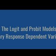 17 2 The Logit And Probit Models For A Binary Response Dependent Variable