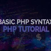 Basic Syntax Of PHP