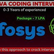 Infosys Java Coding Interview Question Infosys First Round