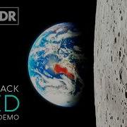 Amazing Views Of The Moon In 4K HDR CGI OLED TV Black Level Test Demo 1