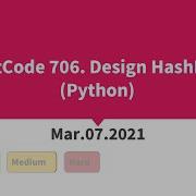 LeetCode 706 Design HashMap Python