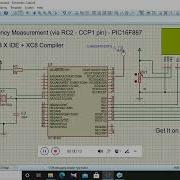 PIC16F887 Capture Mode Input Frequency Measurement Demo PIC Projects Mobile App