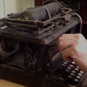 Case Shifting On An 1889 Remington Standard No 2 Typewriter