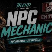 Blend NPC Mechanic FiveM In Game Creator Admin Menu QBCore QBox ESX Ox Lib