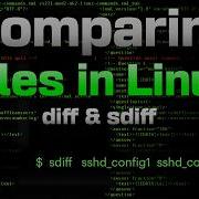 ComparingFilesInLinux Diff And Sdiff Explained