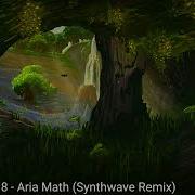 Minecraft C418 Aria Math Synthwave Remix