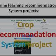 Crop Recommendation System Project Machine Learning AI Powered Crop Selection ML Projects