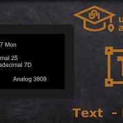 UniTFTDesigner Text Output