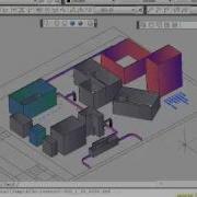 AutoCAD3d Урок 01 Инструменты Орбита и Визуальные стили