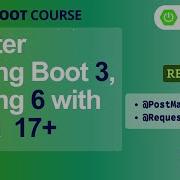 04 RequestBody PostMapping Master Spring Boot 3 Spring Framework 6 And Java 17 HackCS