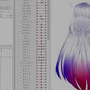 Live 2D New Hair Physics Physics Fix Новая физика волос OLD
