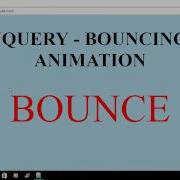 JQUERY BOUNCING ANIMATION