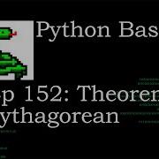 Python Basics Pythagorean Theorem