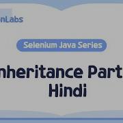 Part 1 Inheritance QA Automation Java Selenium