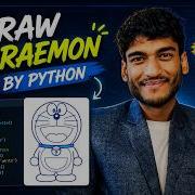 Let S Draw Doraemon Using Python Turtle Doraemon Python Shorts Coding Pythonturtle